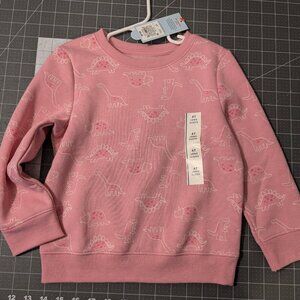 Cat & Jack Dinosaur Sweatshirt - New With Tags - 4T